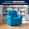 Flash Furniture Kids Recliner, 21-1/2" to 36-1/2" x 27", Upholstery Color: Turquoise DG-ULT-KID-TURQ-GG - alternate 5